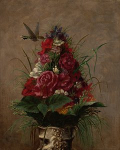 Nature morte avec colibri